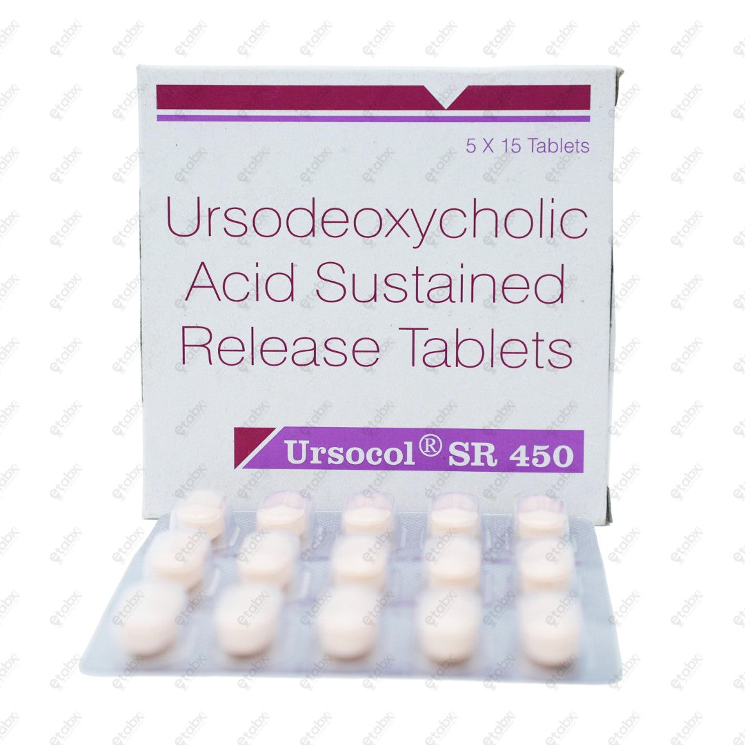Ursocol SR 450mg Tablet 15's