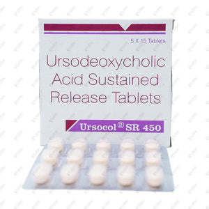 Ursocol SR 450mg Tablet 15's
