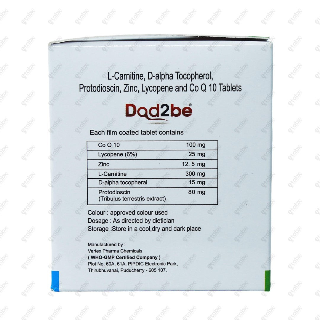 Dad2Be Tablets 10s
