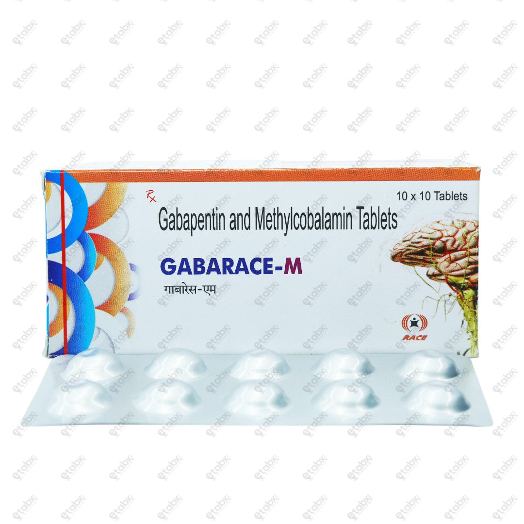 Gabarace M Tablet 10'S