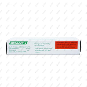 Sizodon 4mg Tablet 10's
