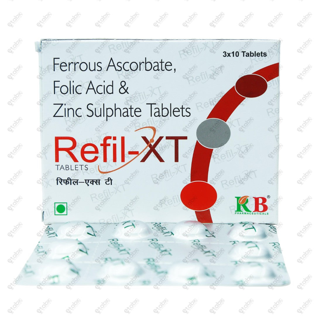 Refil XT Tablet 10's