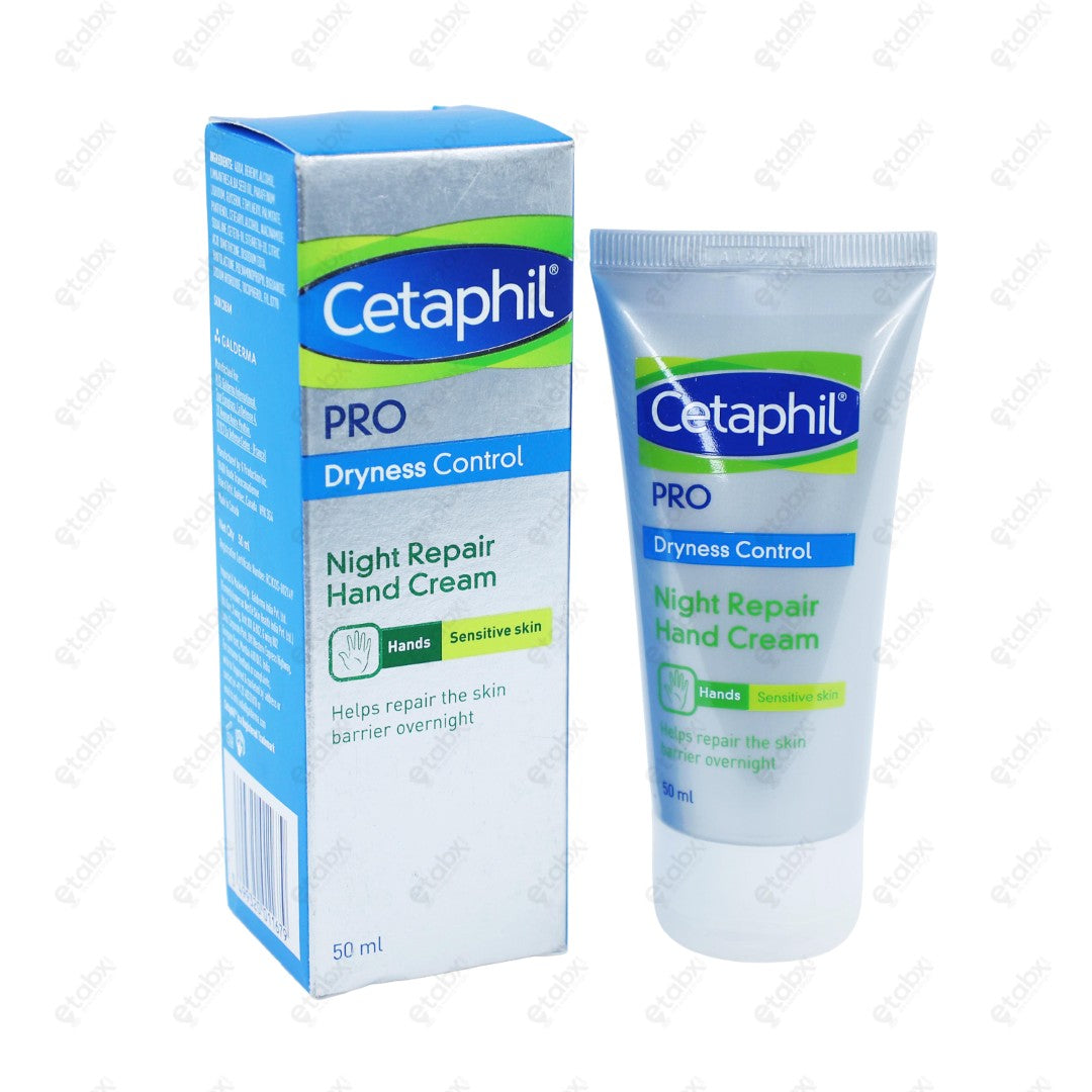 Cetaphil Pro Dryness Control Night Repair Hand Cream 50ml