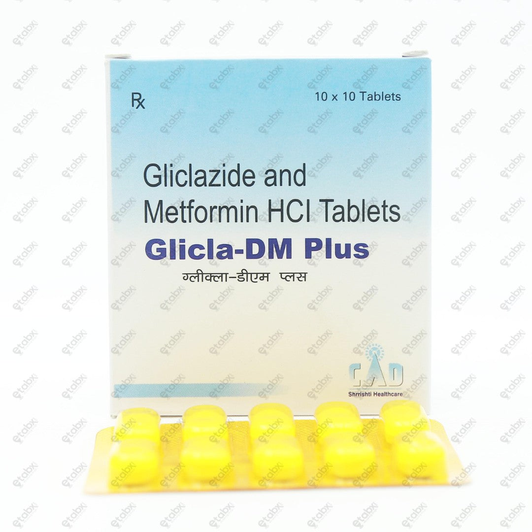 Glicla DM Plus Tablet 10's