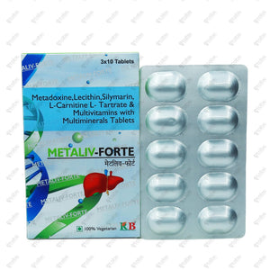 Metaliv Forte Tablets 10's