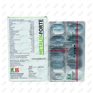 Metaliv Forte Tablets 10's