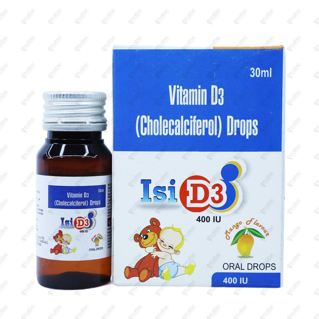 ISI D3 Drops 400 IU 30ml