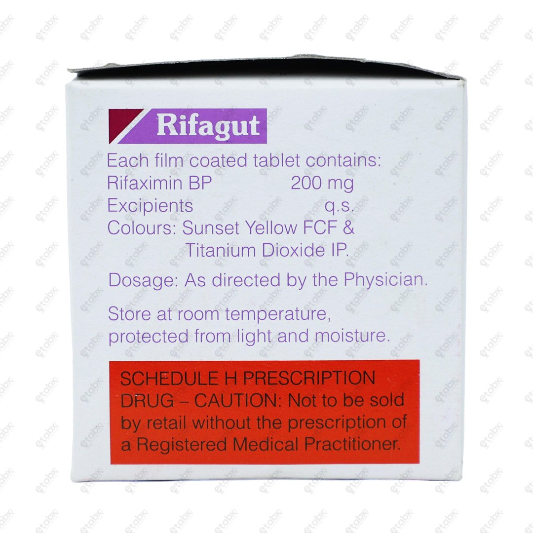 Rifagut 200mg Tablet 10's
