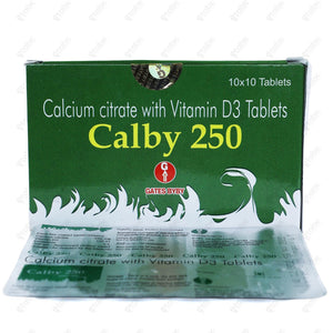 Calby 250mg Tablet 10's