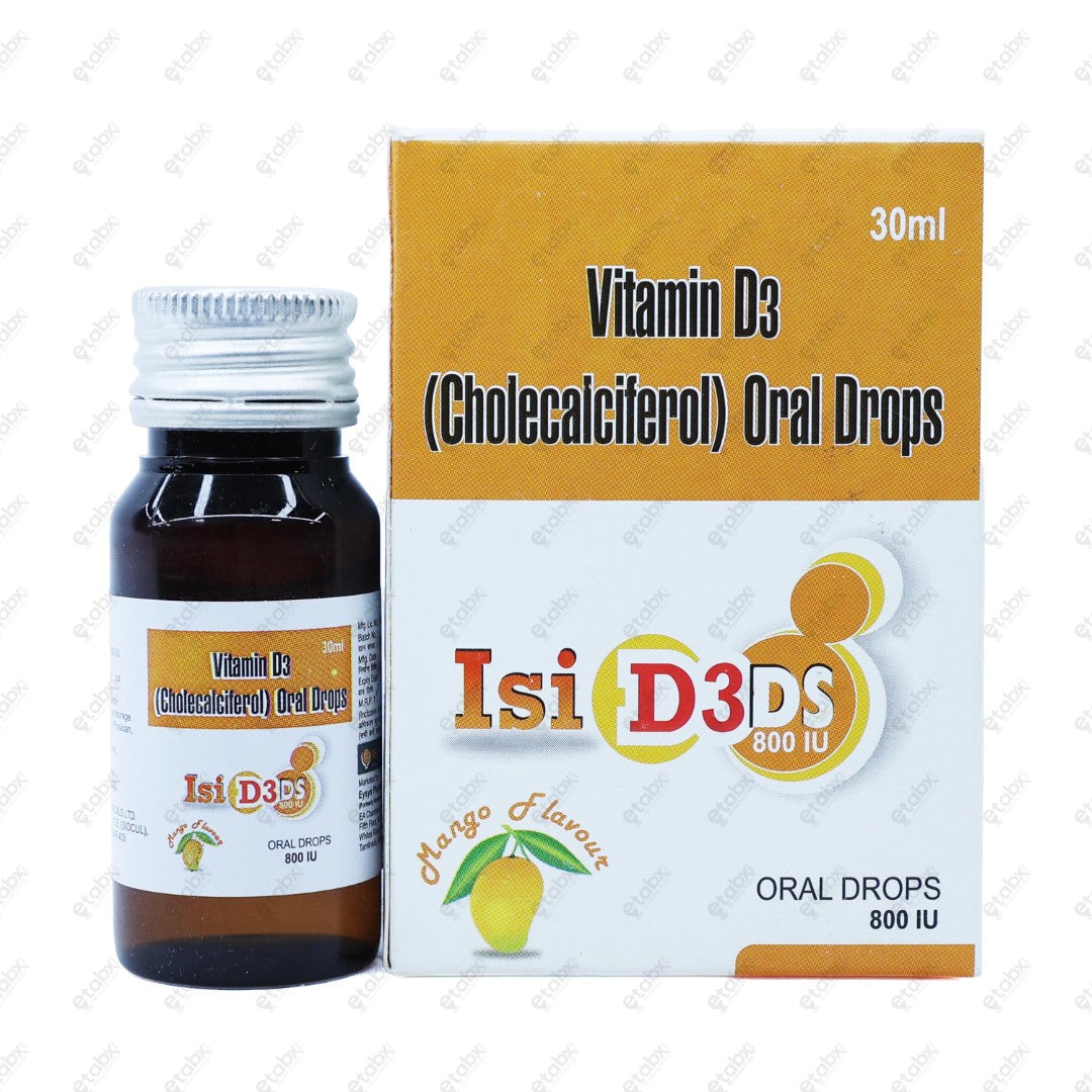 ISI D3 Drops 800 IU 30ml