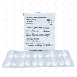 Calby 250mg Tablet 10's