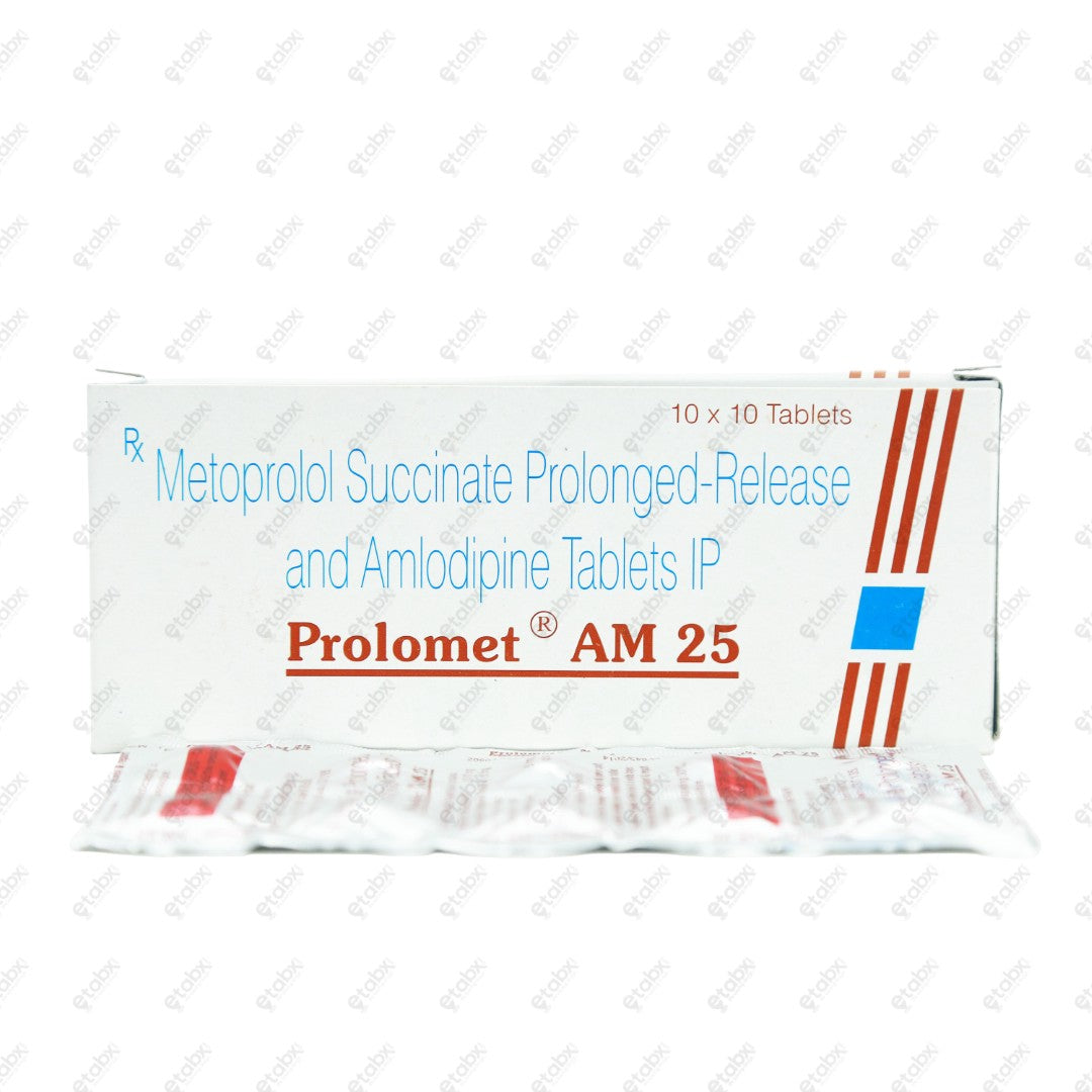 Prolomet AM 25 Tablet 10's