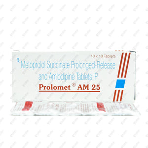 Prolomet AM 25 Tablet 10's