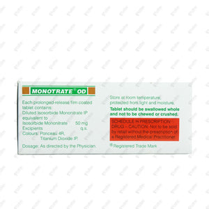 MONOTRATE OD Tablet 10's