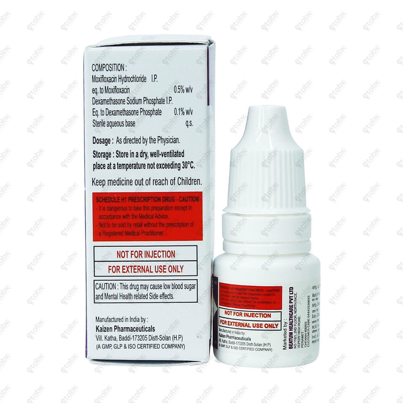 Moxiqr D Eye Drops 5ml