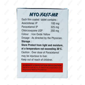 Myofast MR Tablet 10's