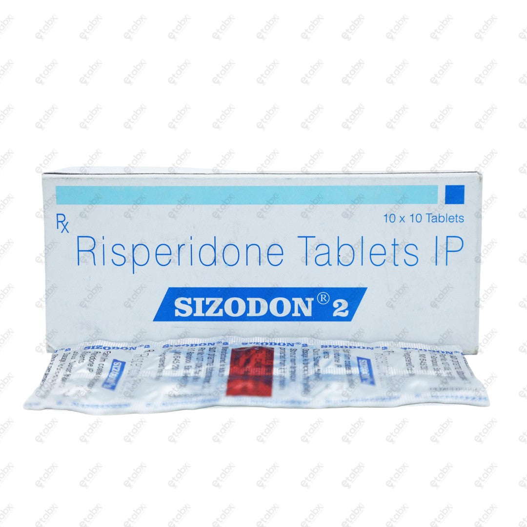 Sizodon 2mg Tablet 10's