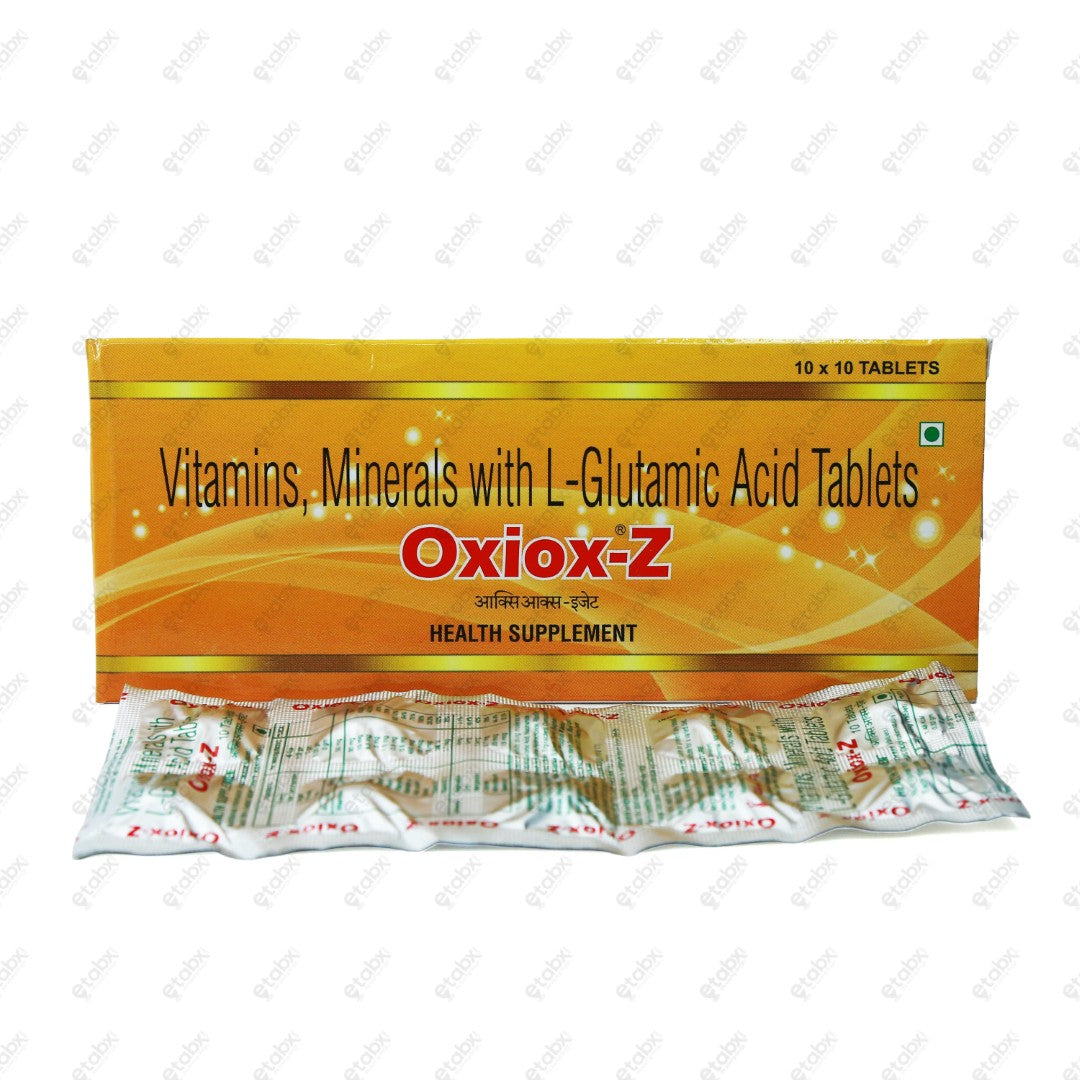 Oxiox Z Tablets 10's