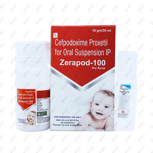 Zerapod 100mg Dry Syrup 30mL