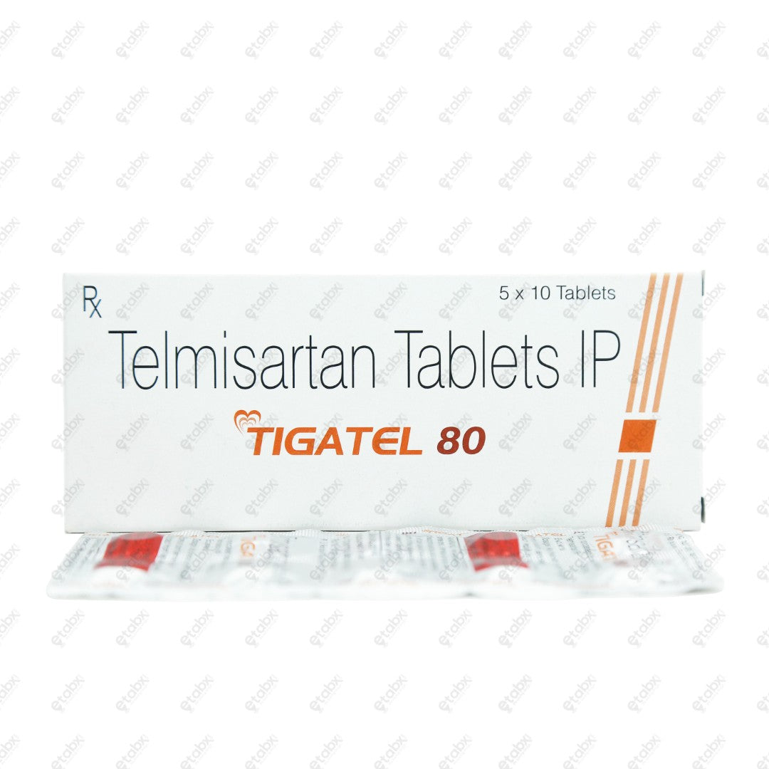 Tigatel 80 Tablet 10's