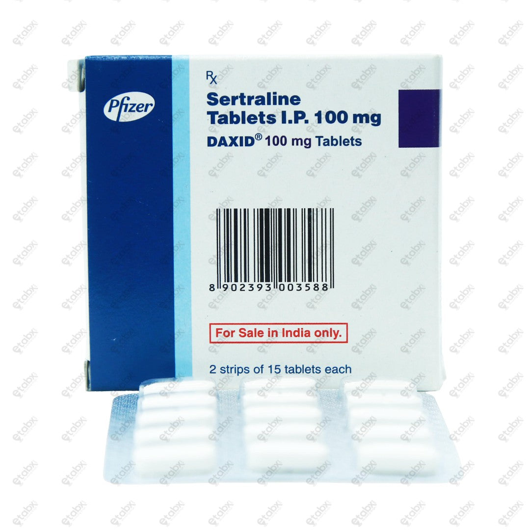 DAXID 100mg Tablet 15's