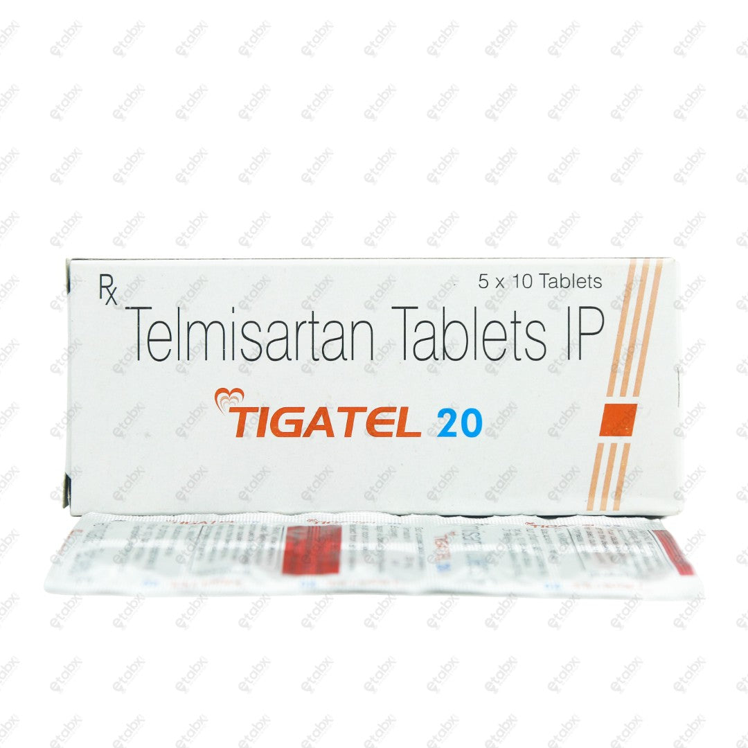 Tigatel 20mg Tablet 10's