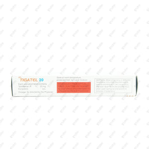 Tigatel 20mg Tablet 10's