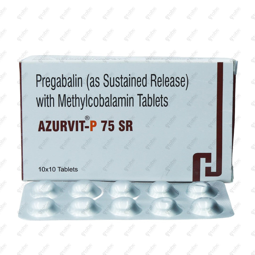 Azurvit P 75mg SR Tablets 10's