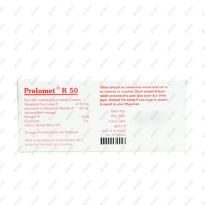 PROLOMET R 50 TABLET 10's