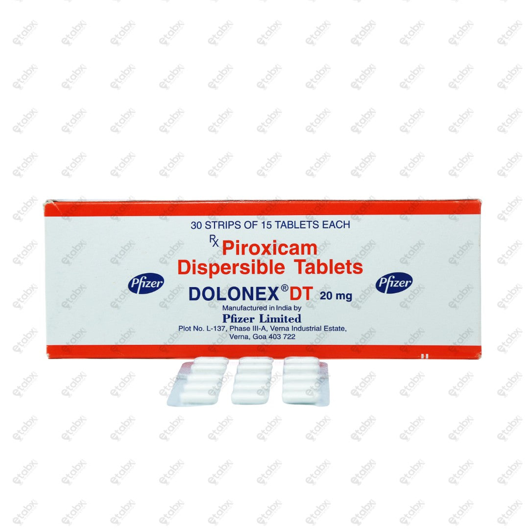 Dolonex 20 DT Tablet 15's