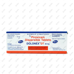 Dolonex 20 DT Tablet 15's