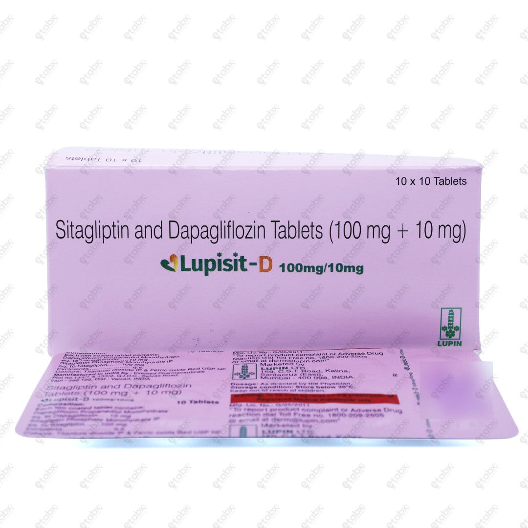 Lupisit D 10/100mg Tablet 10's