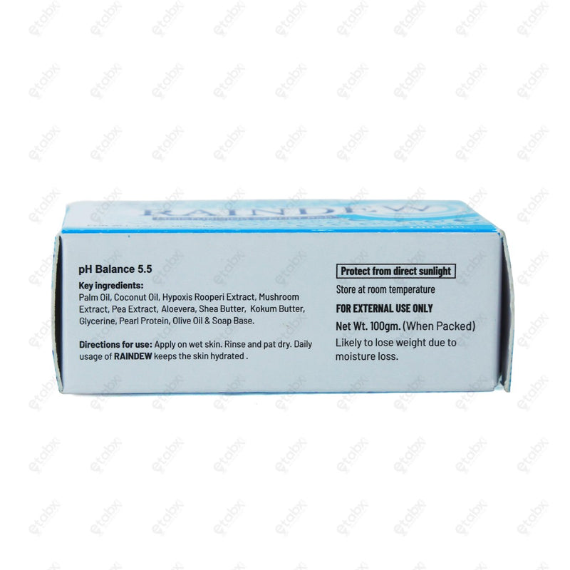 Raindew Soap Bar 100 gm Skin Cleansing