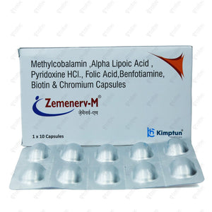 Zemenerv M Capsules 10's