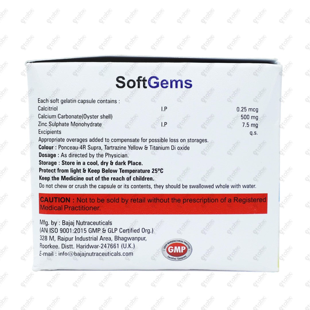 Softgems Capsule 15's