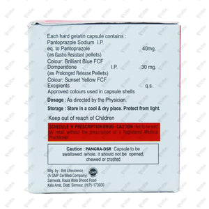Pangra DSR Tablet 10's