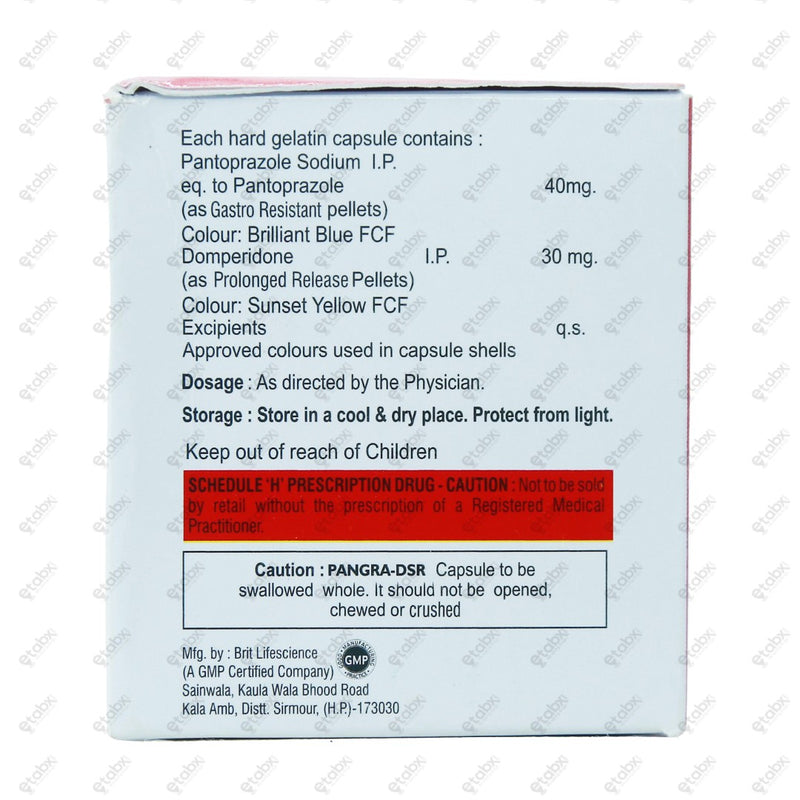 Pangra DSR Tablet 10's