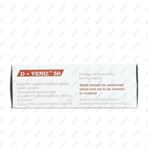 D Veniz 50 Tablet 10's