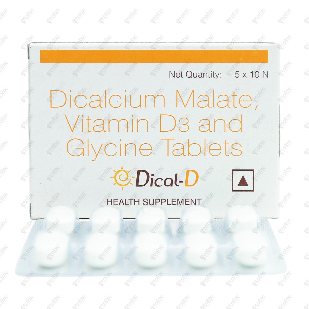 Dical D Tablet 10's