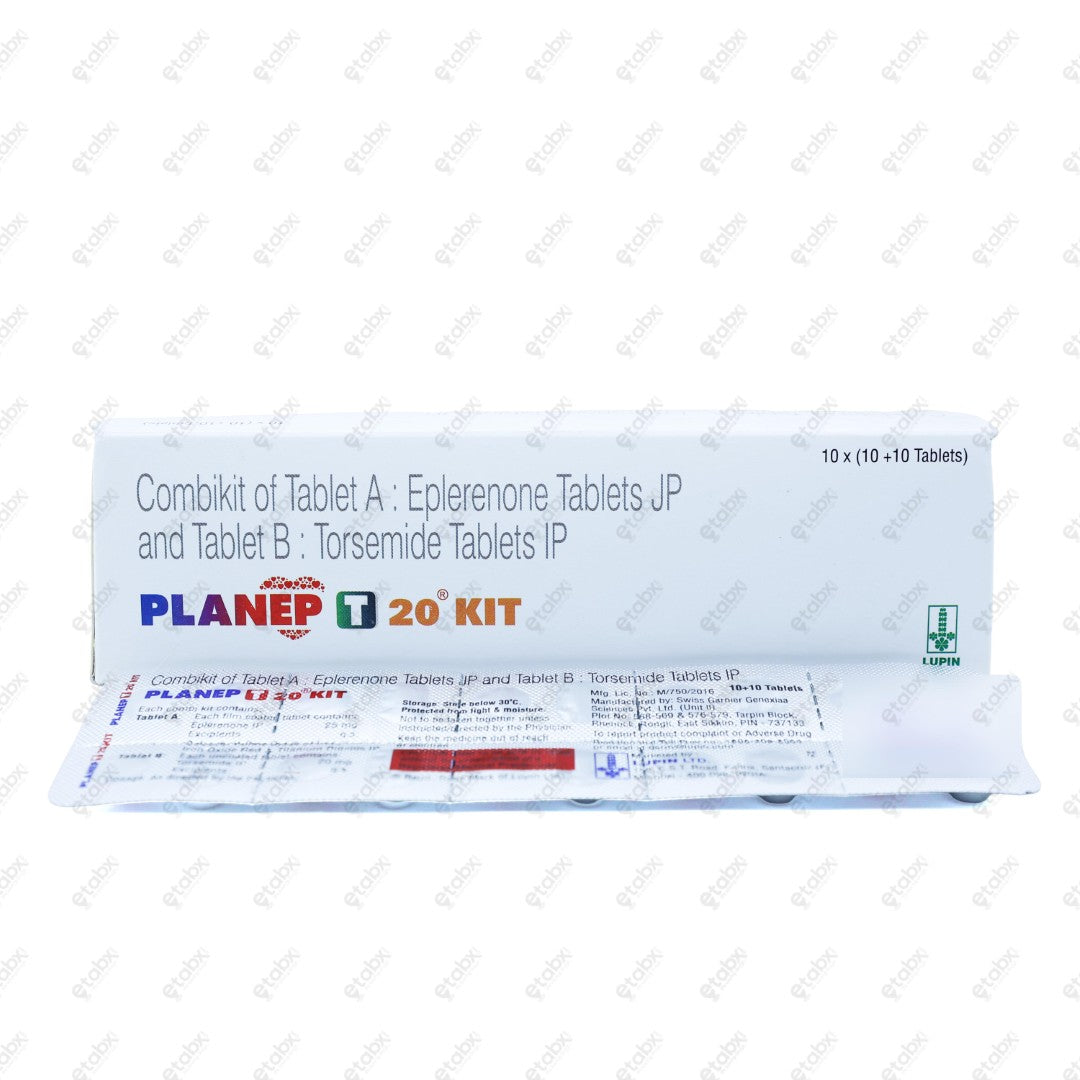 Planep T 20 Kit Tablets 20's
