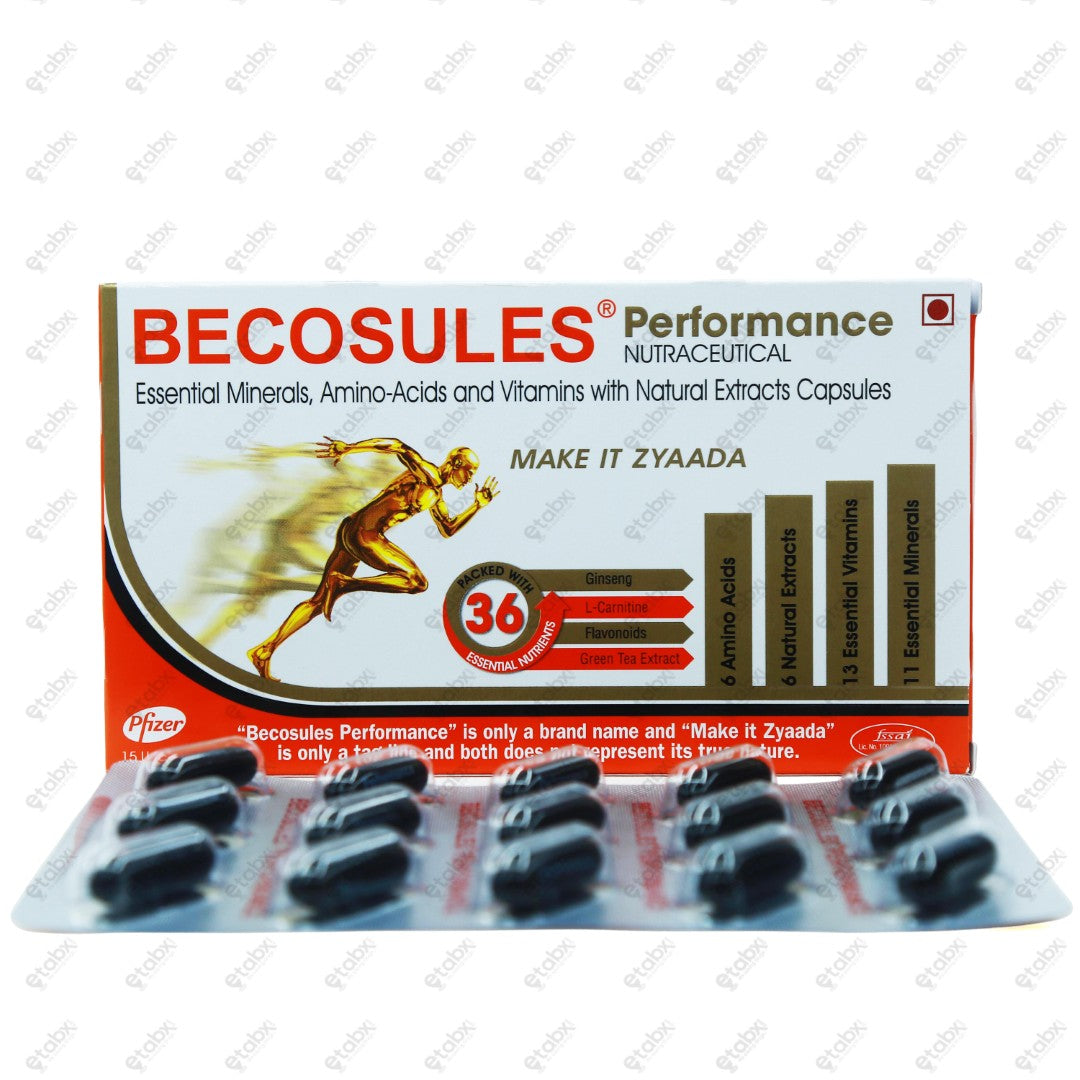 Becosules Performance 15's