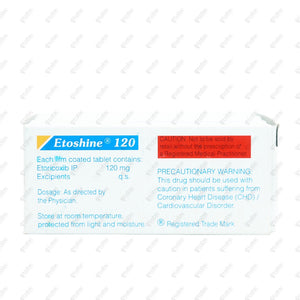 Etoshine 120 Tablet 10's