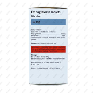 Gibtulio 10mg Tablets 10's
