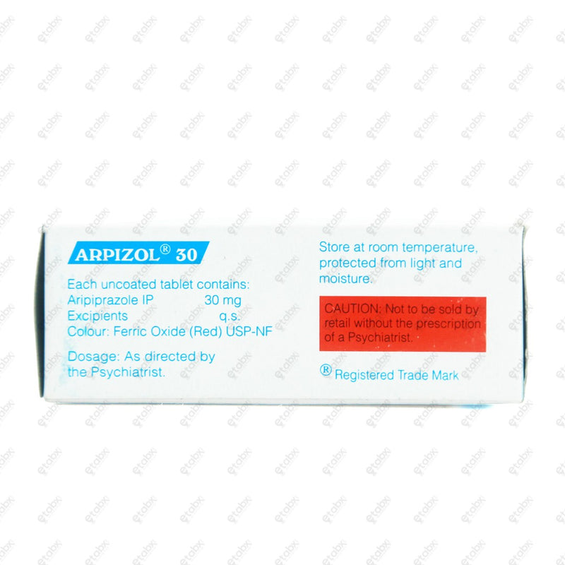 ARPIZOL 30mg Tablet 10's