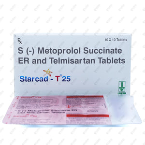 Starcad T 25mg Tablets 10's