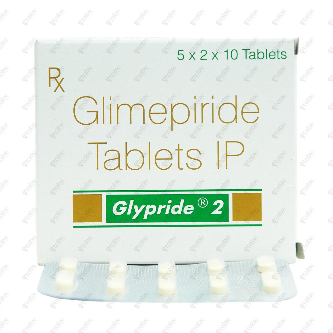 Glypride 2 Tablet 10's