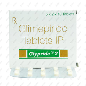 Glypride 2 Tablet 10's