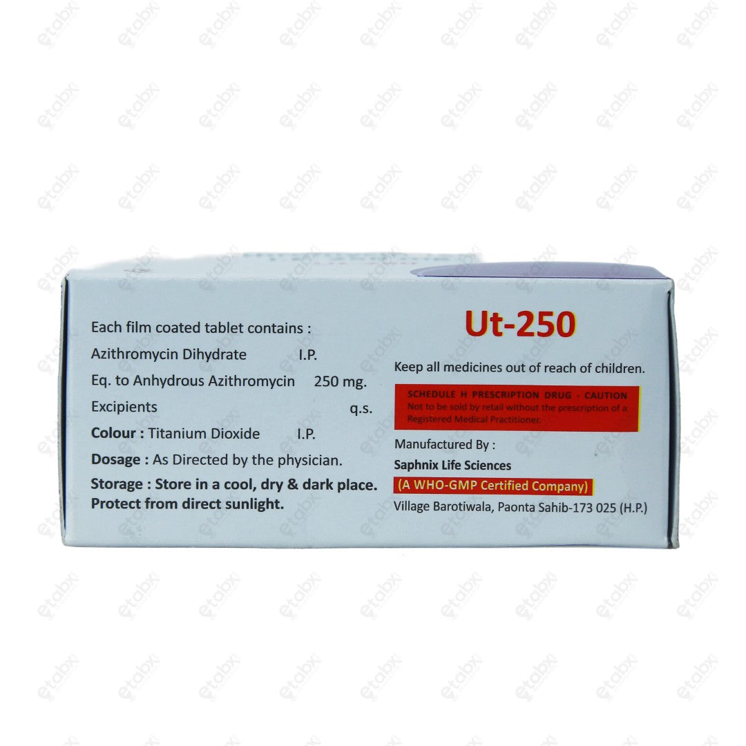 UT 250 Tablet 10's