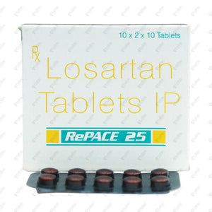 Repace 25 Tablet 10's