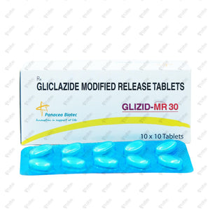 Glizid MR 30mg Tablet 10's